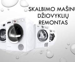 Profesionalus skalbimo mašinų remontas 868408668 Panevėžyje
